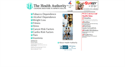 Desktop Screenshot of healthauthority.com